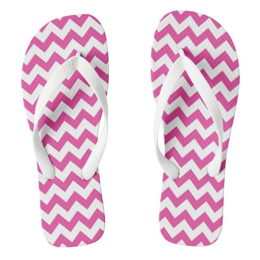 Moeie Flip Flops Met Chevron Patroon (Voetbed)