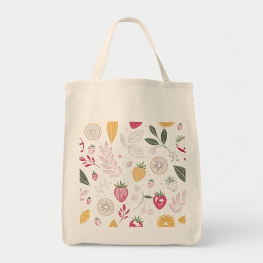 Moeie Fruitmarkt Boodschappentas Tote Bag (Voorkant)