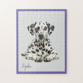 Moeie Gepersonaliseerde Dalmatiër Legpuzzel (Verticaal)