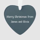 Moeie Goudkleurige Retriever Hond Kerst Persoonlij Ornament (achterkant)