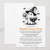 Moeie & Grappige Pompoensnijwerken Kaart (Voorkant / Achterkant)