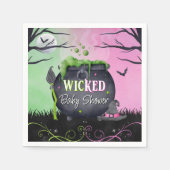Moeie Halloween Baby Shower Servetten (Voorkant)