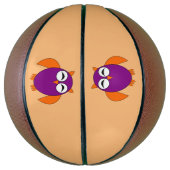 Moeie Halloween Uil Basketbalen Mini Basketbal (Verticaal)