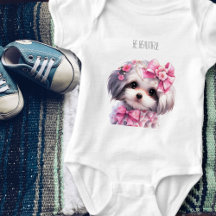 Moeie Havanese Puppy Aquarel eigen naam