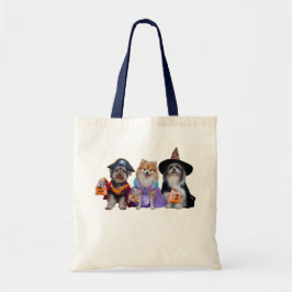 Moeie Hond Trick-or-Treat-Tas Tote Bag