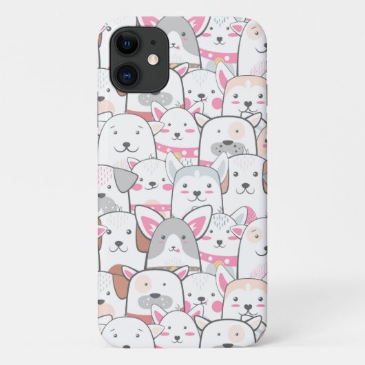 Moeie honden telefoonhoes Case-Mate iPhone case (Achterkant)