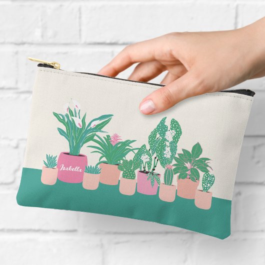 Moeie kamerplanten ritssluitingstas etui