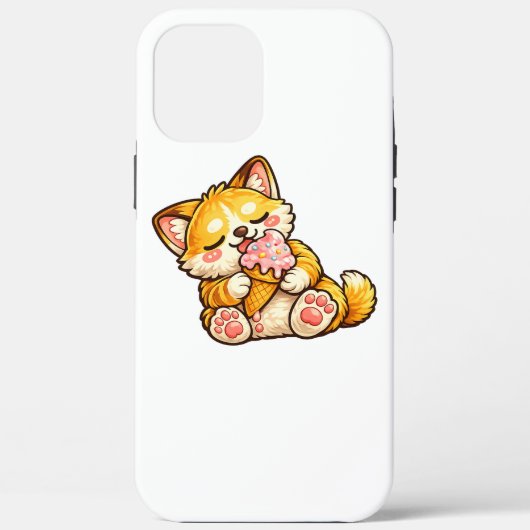Moeie Kat Ijs Case-Mate iPhone Case (Achterkant)