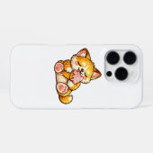 Moeie Kat Ijs iPhone Hoesje (Achterkant horizontaal)