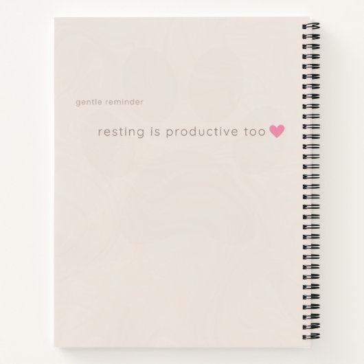 Moeie Kat Liefhebber Spiraal Notebook Notitieboek (Achterkant)