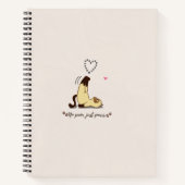 Moeie Kat Liefhebber Spiraal Notebook Notitieboek (Voorkant)