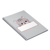 Moeie Kat Notitieboek – Persoonlijk Spiral Journal (Rechterzijde)