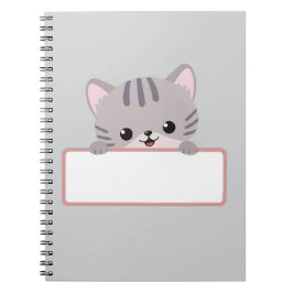 Moeie Kat Notitieboek – Persoonlijk Spiral Journal