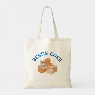Moeie Katten Lezen Boeken Bestie Core Esthetische Tote Bag