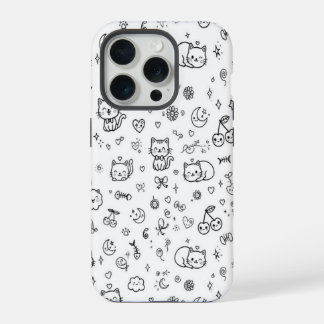 Moeie Kattenkrabbel Hoesje iPhone 15 Pro Case
