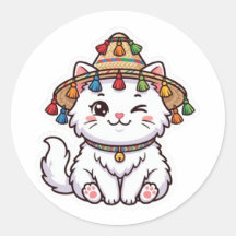 Moeie Kawaii Marokkaanse Kat met Traditionele NSti