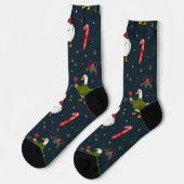 Moeie Kerst Eend Sokken (Links)