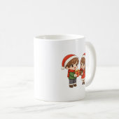 Moeie Kerst Koppel Mok (Voorkant rechts)