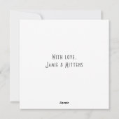 Moeie Kerstboom Kerstmis Aanpasbaar Feestdagenkaart (Achterkant)