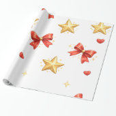 Moeie Kerstpinguïns Inpakpapier (Uitgerold)