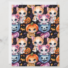 Moeie Kitten Halloween Snoep- of Trucjelegger Papi