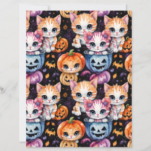 Moeie Kitten Halloween Snoep- of Trucjelegger Papi