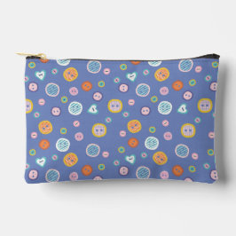 Moeie knopenpatroon strandhanddoek etui
