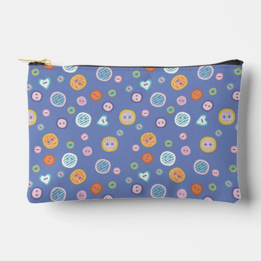 Moeie knopenpatroon strandhanddoek etui (Voorkant)