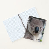 Moeie Koala Beer Spiraal Notebook Notitieboek (Binnen)