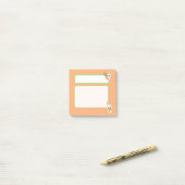 Moeie Konijn Oranje Post-it Notities Papierwaren Post-it® Notes (Op bureau)