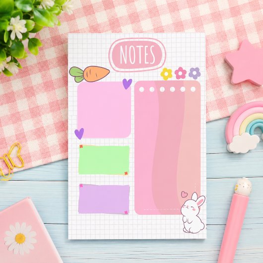 Moeie Konijn Pastel Planner Notities Post-it® Notes