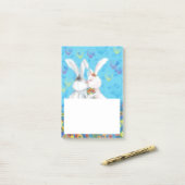 Moeie Konijnen Post-it® Notities Notes (Op bureau)