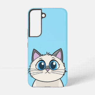 Moeie Lapjeskat Hoesje Samsung Galaxy Hoesje