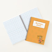 Moeie Oranje Chibi Journaal Notitieboek (Binnen)