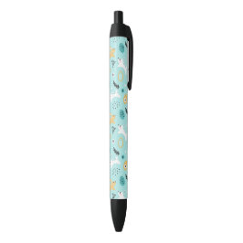Moeie paashaas patroon Kawaii konijnen eieren Zwarte Inkt Pen