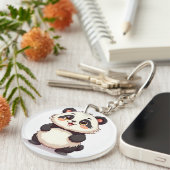 Moeie Panda Sleutelhanger | Schattige Panda Access (Voorkant Rechts)