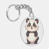 Moeie Panda Sleutelhanger | Schattige Panda Access (Voorkant Links)