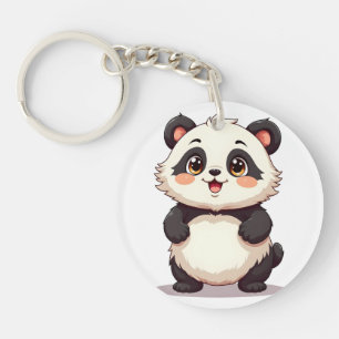 Moeie Panda Sleutelhanger Schattige Panda Access