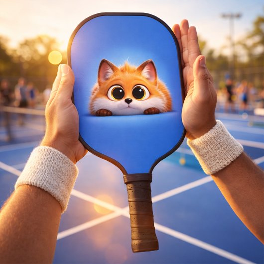 Moeie Peekaboo Vos Carbon Fiber Pickleball Paddle