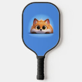 Moeie Peekaboo Vos Carbon Fiber Pickleball Paddle (Achterkant)