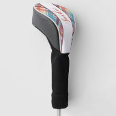 Moeie Persoonlijke Golf Head Cover (Schuin)