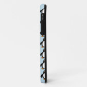 Moeie Pinguïn Patroon Case-Mate iPhone Case (Achterkant/links)