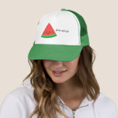 Moeie Plak Watermeloen Trucker Pet (In situ)