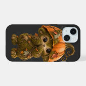 Moeie Pompoen Boswezen iPhone 15 Hoesje (Achterkant horizontaal)
