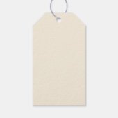 Moeie Puppy Bloemvlinder Patroon  Cadeaulabel (Achterkant)