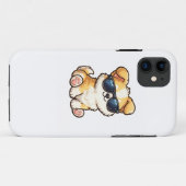 Moeie Puppy met Zonnebril Kawaii Design Case-Mate iPhone Case (Achterkant (horizontaal))