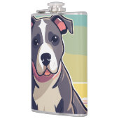 Moeie puppy ontworpen thermosfles heupfles (Links)
