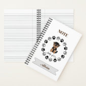 Moeie puppy - Spiraal Notebook Notitieboek (Binnen)