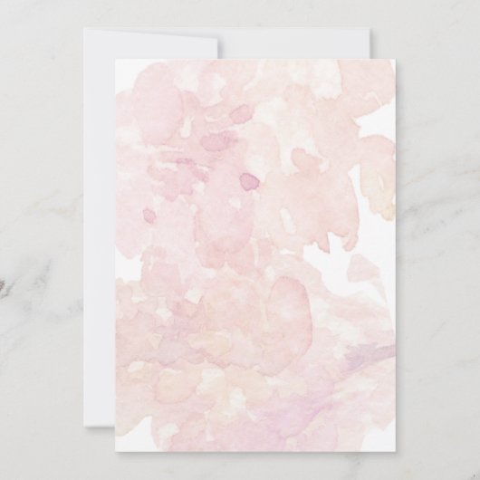 Moeie Roze Bloem Feeërlampjes Baby Sprinkle (Achterkant)