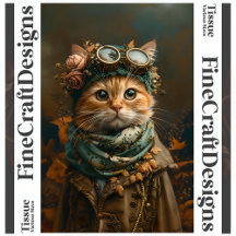 Moeie Steampunk Kat Fantasievolle Kledij A5L Decou